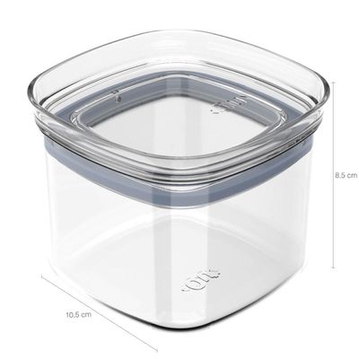 Kit 6 Potes Herméticos 450ml Vedação Silicone