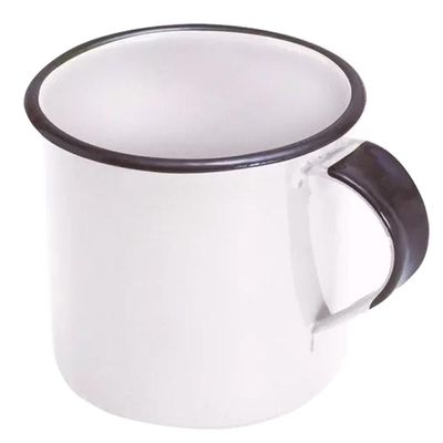 Jogo 6 Canecas Xícaras 70ml Chá Café Esmaltadas