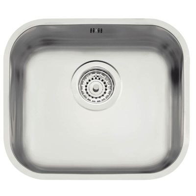 Cuba de Embutir Tramontina Lavínia 40x34cm Aço Inox Escovado 20,5L Cozinha Gourmet
