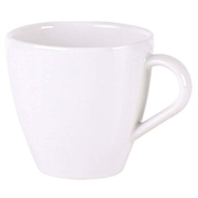 Jogo 6 Xícaras com Pires Chá Café 200ml Porcelana Tramontina Aura Cozinha Servir Mesa Posta