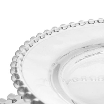 Porta Doces De Cristal 2 Andares Pearl 19,5-32 X 24 Cm Wolff
