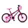 Bicicleta Aurora Fest, Aro 16, Com Freios V-brake, Com Rodas De Apoio, Capa Corrente E Cestinha Roxo