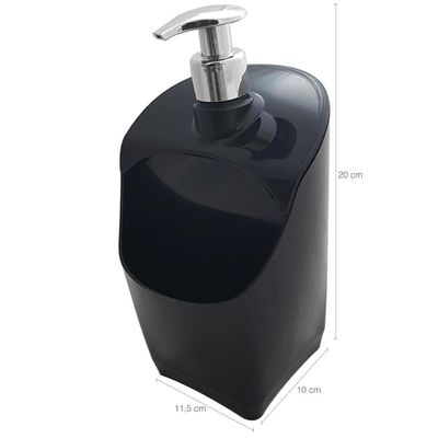 Kit Lixeira 4L Capacete E Dispenser Detergente
