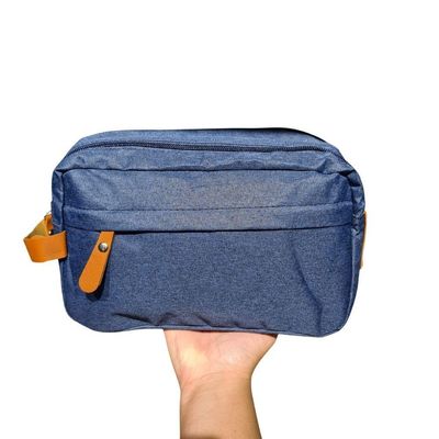 Bolsa Necessaire Masculina Feminina Organizadora Multifuncional Portátil Viagem Trabalho Impermeável Cor:azul;gênero:uni