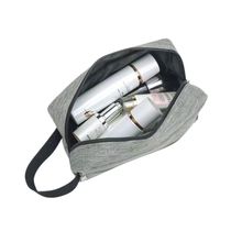 Necessaire Bolsa Para Maquiagem E Cosméticos Multifuncional Portátil Impermeável Cor:cinza;gênero:unissex;tamanho:único