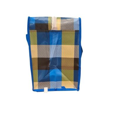 Bolsa Mala Sacola Feira Viagem Armazenamento Multiuso Dobrável Em Lona Impermeável Com Ziper Modelo:1