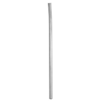 Canudo Reto Reutilizável Aço Inox 23cm 6,3mm