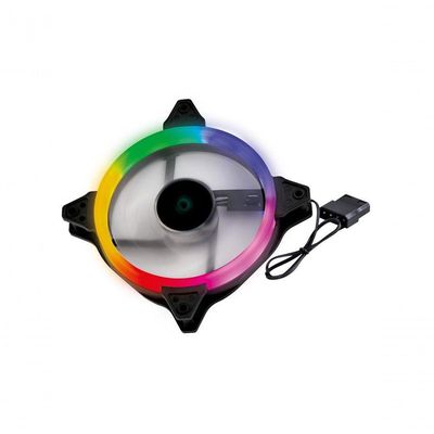 Fan/cooler Gamer Para Gabinete V.ring 5.0 Full Halo 120mm - Led Fixo 5 Cores - Vringfhfx5
