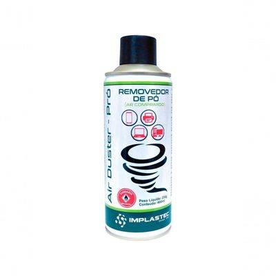 Air Duster Pro Ar Comprimido Removedor De Pó 230g/400ml