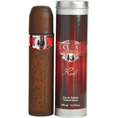 Perfume Masculino Cuba Red Cuba Eau De Toilette Spray 100 Ml