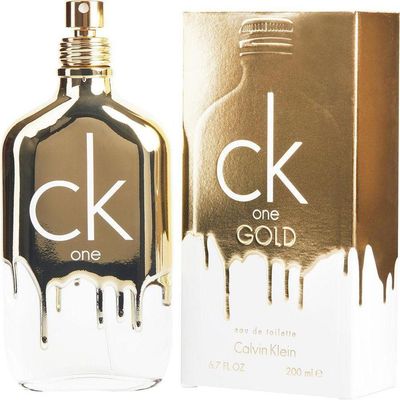 Perfume Unisex Ck One Gold Calvin Klein Eau De Toilette Spray 200 Ml
