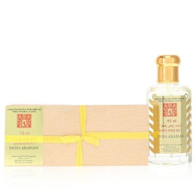 Perfume White Rose No 1 Swiss Arabian 94 Ml Óleo de Perfume