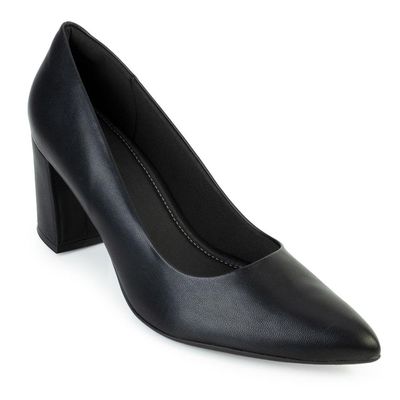 Scarpin Salto Piccadilly PD23-74513 NP 41 / Preto