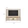 Rack Para Sala LED Com Painel Para TV 70 Pol Elysia L05 Tauari Off White Fosco - Lyam Decor