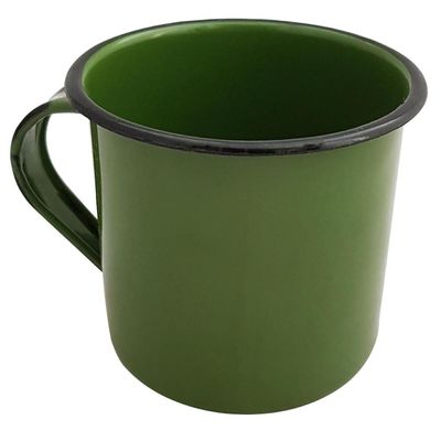 Caneca Esmaltada Café Chá 400ml Ágata