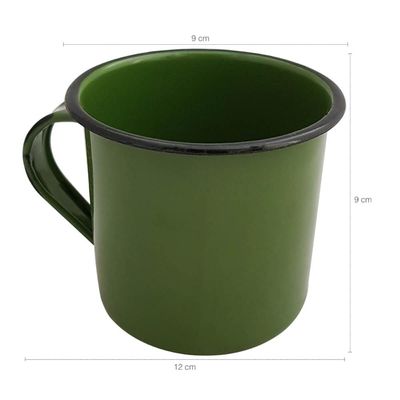 Caneca Esmaltada Café Chá 400ml Ágata