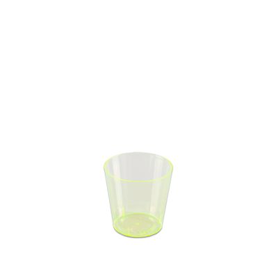 Copo de Acrílico Prafesta Mini 25ml com 10 Unidades Amarelo