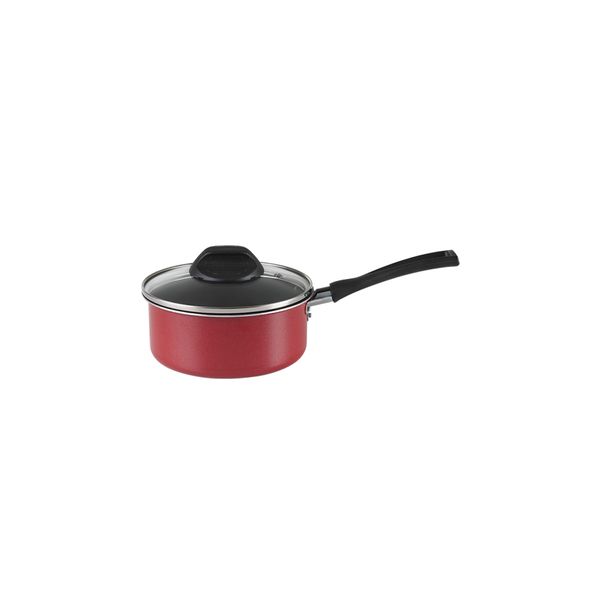 Panela Antiaderente Brinox Garlix Vermelha 16cm - 1,2L