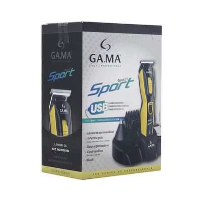 Máquina de Cortar Cabelo e Barba Gama Italy GCX623 Sport - Bivolt