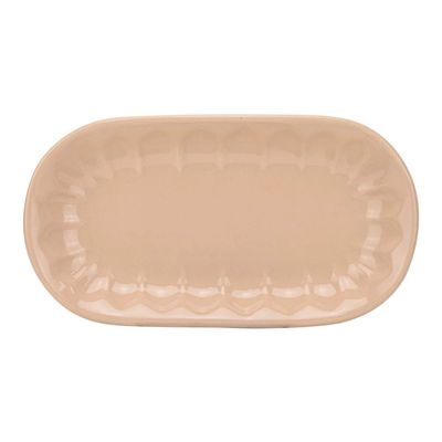 Travessa Oval Le Badem Bege 19cm