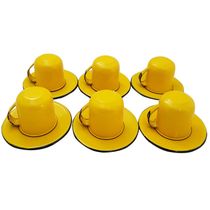 Jogo 6 Xícaras com Pires Caneca Esmaltada 180ml