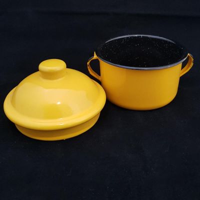 Açucareiro Esmaltado Porta Açúcar 450ml Tradicional