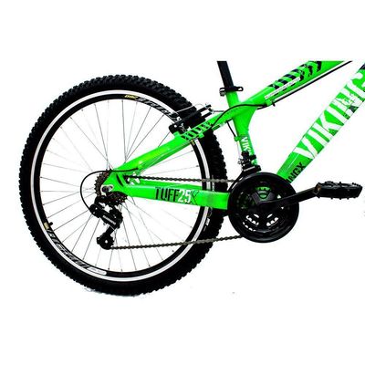 Bicicleta MTB Freeride Aro 26 21V Verde Viking X