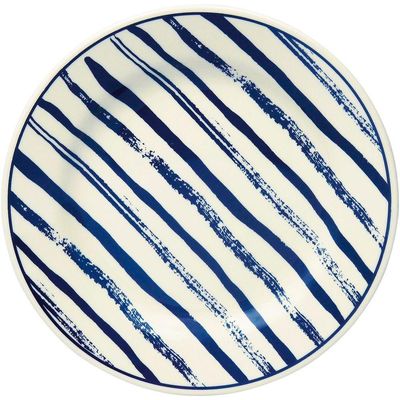 Kit Jogo Pratos Raso Jantar 12pçs 12 Pessoas Margaridas 24cm
