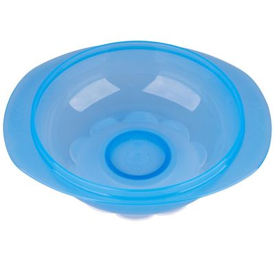 Kit Prato Bowl Dermiwil com Talheres Azul Azul