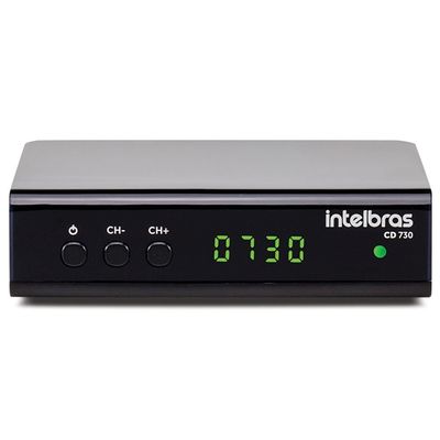 Conversor e Gravador Digital CD730 HDTV Intelbras Preto / Bivolt