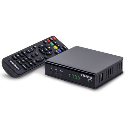 Conversor e Gravador Digital CD730 HDTV Intelbras Preto / Bivolt