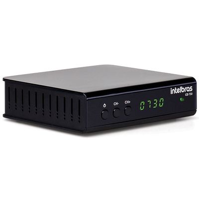 Conversor e Gravador Digital CD730 HDTV Intelbras Preto / Bivolt