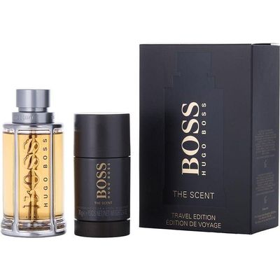 Perfume Masculino Hugo Boss The Scent Edt Spray 100 ml&desodorante Em Bastão 75