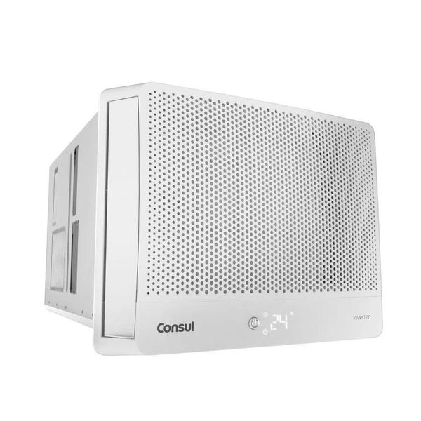 Ar Condicionado De Janela Consul 7.000 Btu/h Frio Eletrônico Inverter Branco Cck07bbxna - Bivolt