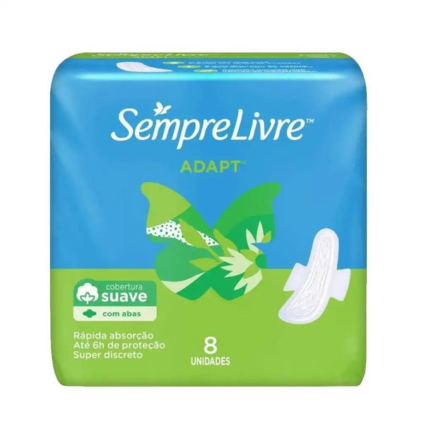 Absorvente Adapt Suave com Abas Sempre Livre