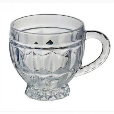 Xicaras de Cafe em Cristal Renaissance 200ml - Lyor