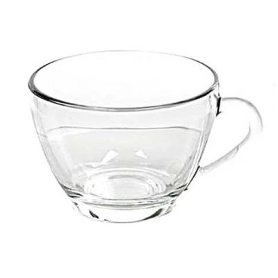 Jogo Xicaras Cha Cafe Vidro Cristal 6pcs