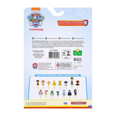Paw Patrol Topper Trio Rubble, Tracker E Rocky