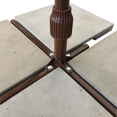 Contra Peso para Ombrellone Base em Cruz Quadrado 25 Kg Bel Único