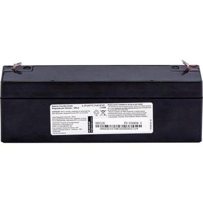 Bateria Estacionária 12v 2,3ah Unipower