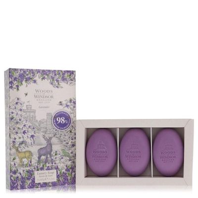 Perfume Feminino Lavender Woods Of Windsor 3 X 60 Fine English Sabonete