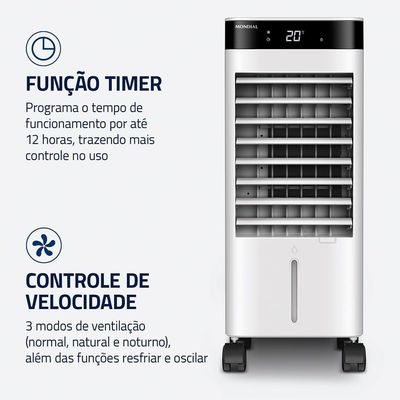 Climatizador Fresh Air Mondial Branco 90w Cl-07l 220