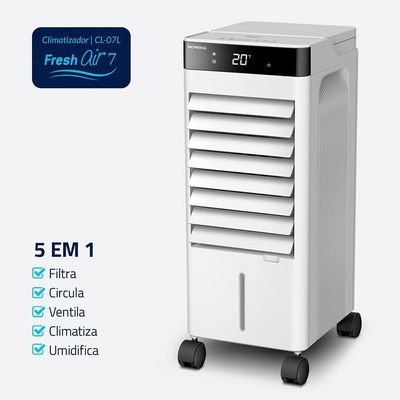 Climatizador Fresh Air Mondial Branco 90w Cl-07l 220