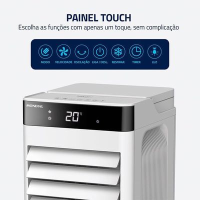 Climatizador Fresh Air Mondial Branco 90w Cl-07l 220