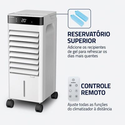Climatizador Fresh Air Mondial Branco 90w Cl-07l 220