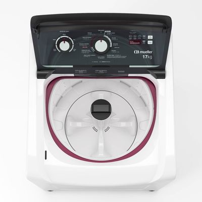 Máquina de Lavar Mueller 17kg, com Ultracentrifugação e Ciclo Rápido MLA17 Branco / 220V
