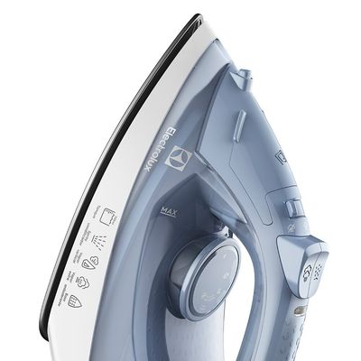 Ferro a Vapor Electrolux Efficient Base Antiaderente ESI10 Azul / 220V
