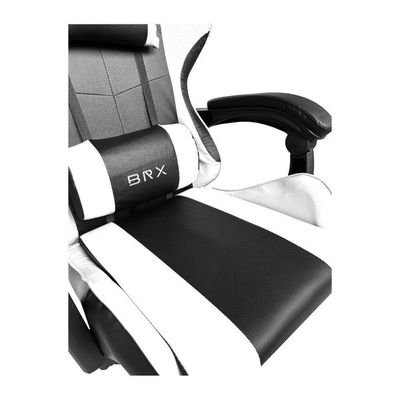 Cadeira Gamer Brx Impact Branca Pct /1