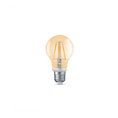 Kit C/ 10 Lâmpadas Led Filamento 4w A60 2300k E27 Bivolt Decorativa