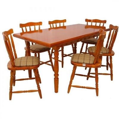 Mesa Retangular Piratini Colonial 102 Mel